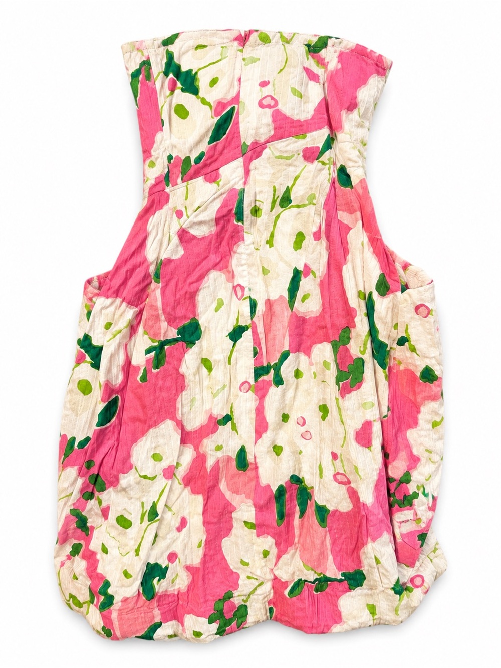Lily Pultzier Pink Floral Sundress with Pockets - Picture 4 of 4